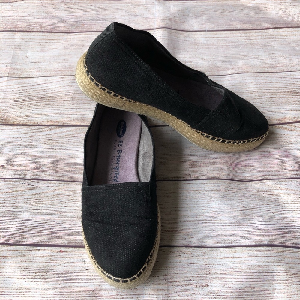 Dr. Scholl's Women's Espadrille Loafers Black Size 6